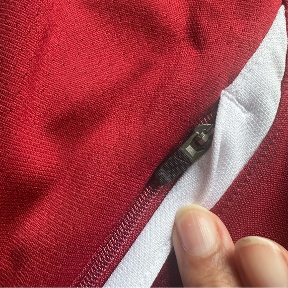 Alabama Crimson Tide Nike Jacket Mens Medium Red Dri-Fit Full Zip Long Sleeve - Picture 4 of 10
